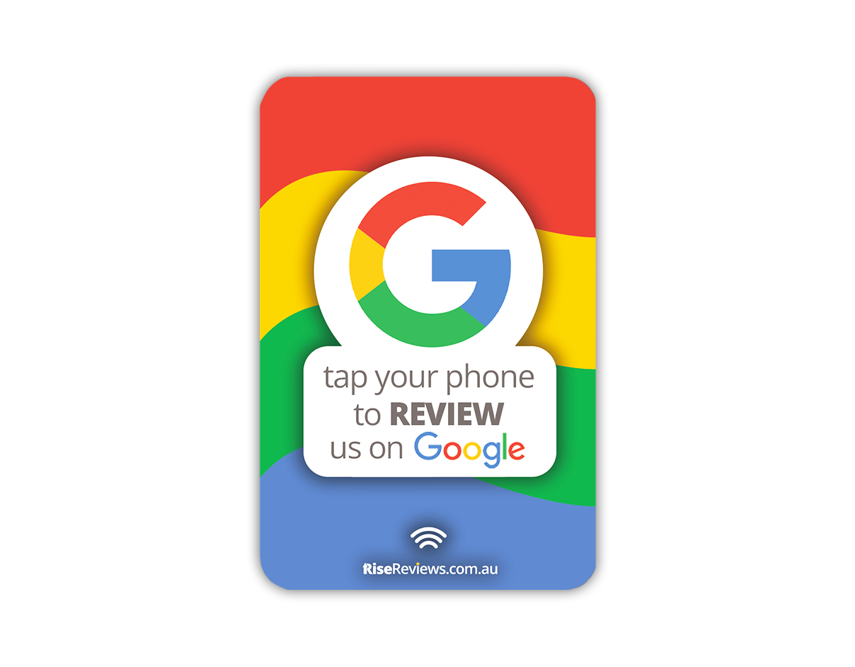 GOOGLE NFC REVIEW CARD