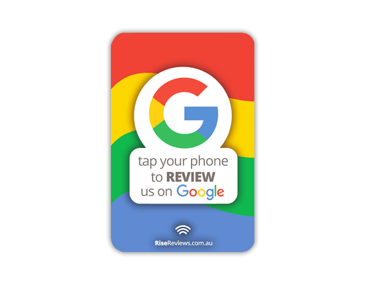GOOGLE NFC REVIEW CARD