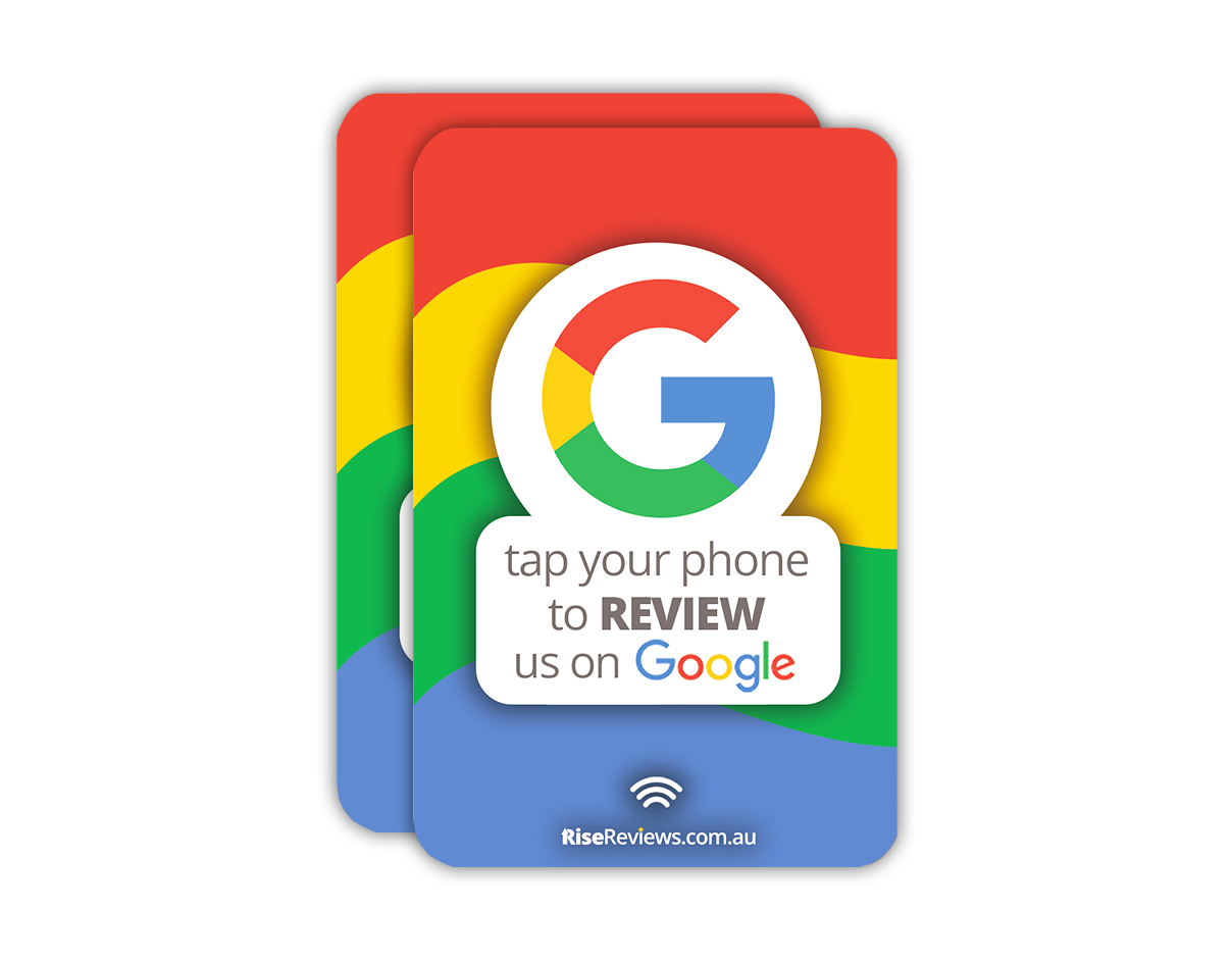 GOOGLE NFC REVIEW CARD